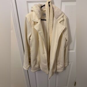 Charlotte Russe Off-White Outerwear